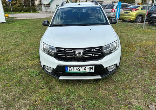 Dacia Sandero Stepway cena 34900 przebieg: 159000, rok produkcji 2018 z Białystok małe 562